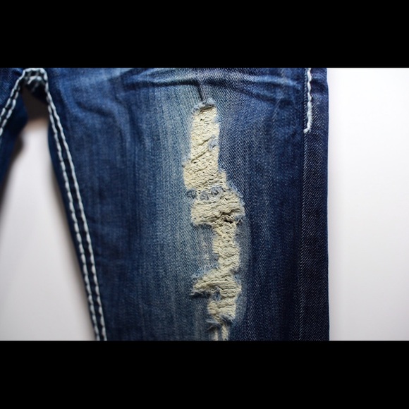 Premiere Rue21 Bootcut Ripped Jeans - Picture 4 of 7